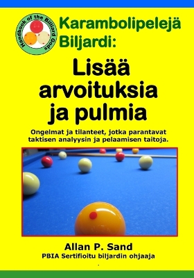 Book cover for Karambolipelej  Biljardi - Lis   Arvoituksia Ja Pulmia