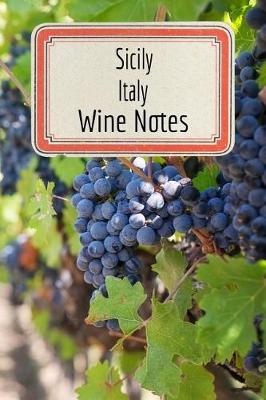 Book cover for Sicily Italy Wine Notes