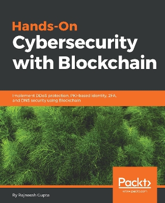 Book cover for Hands-On Cybersecurity with Blockchain