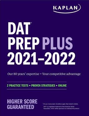 Cover of DAT Prep Plus 2021-2022