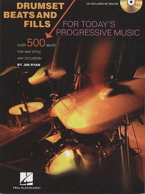 Book cover for Drumset Beats and Fills for Today's Progressive Music