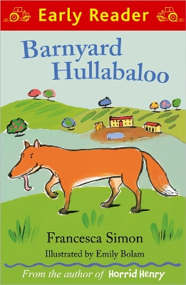 Book cover for Barnyard Hullabaloo