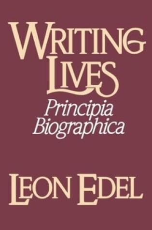 Cover of Writing Lives