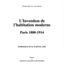 Book cover for L'Invention de l'Habitation Moderne