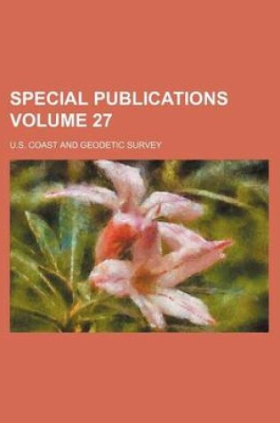 Cover of Special Publications Volume 27