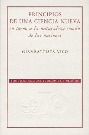 Cover of Principios de Una Ciencia Nueva En Torno a la Naturaleza Comun de Las Naciones