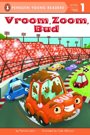 Book cover for Vroom, Zoom, Bud