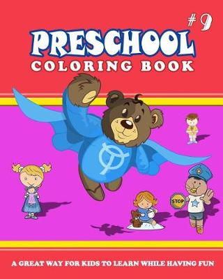 Book cover for PRESCHOOL COLORING BOOK - Vol.9