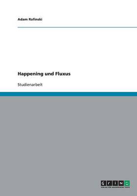 Book cover for Happening und Fluxus