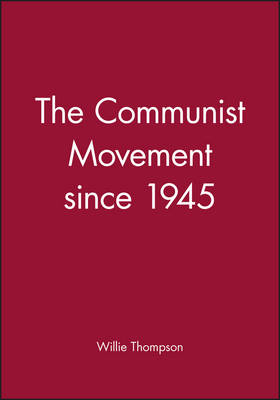 Cover of The Communist Movement since 1945