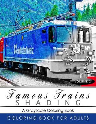 Book cover for Famous Train Shading Volume 2