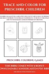 Book cover for Preschool Coloring Games (Trace and Color for preschool children)