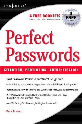 Book cover for Perfect Password