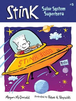 Book cover for Stink, Solar System Superhero