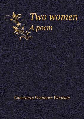 Book cover for Two Women a Poem