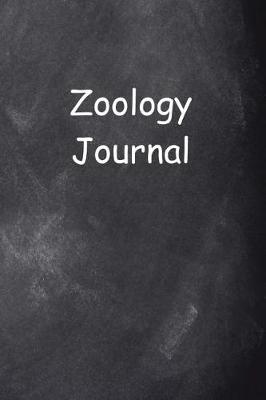 Cover of Zoology Journal Chalkboard Design