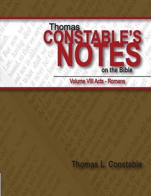 Cover of Thomas Constable's Notes on the Bible Vol. VIII