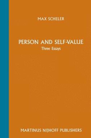 Cover of Person and Self-Value