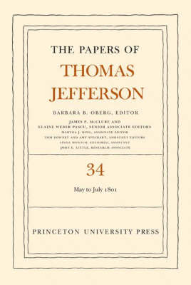 Cover of The Papers of Thomas Jefferson, Volume 34
