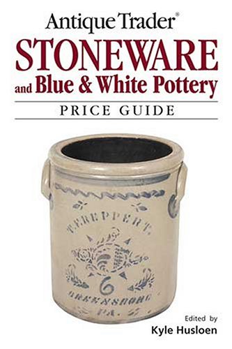 Book cover for Antique Trader Stoneware Blue White PO