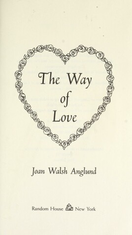 Book cover for The Way of Love