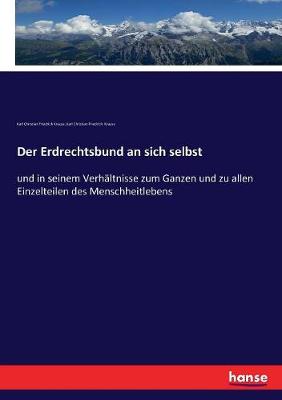 Book cover for Der Erdrechtsbund an sich selbst