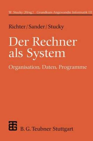 Cover of Der Rechner als System