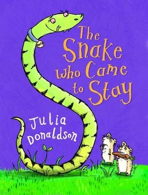 Book cover for The Snake Who Came To Stay