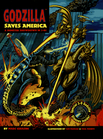 Book cover for Godzilla Saves America