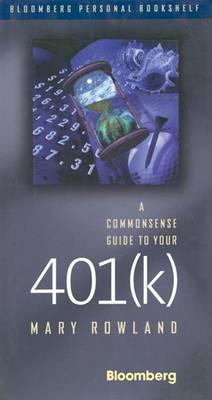 Book cover for Common Sense Guide to Your 401(K)