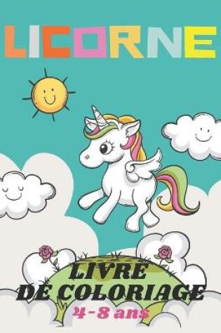 Cover of Licorne Livre de coloriage