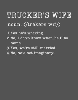 Book cover for Trucker's Wife