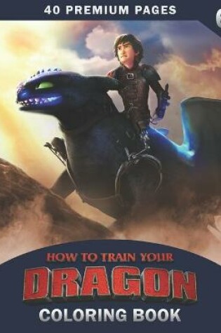 Cover of How To Train Your Dragon Coloring Book Vol6
