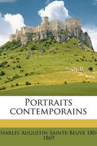 Cover of Portraits Contemporains Volume 4