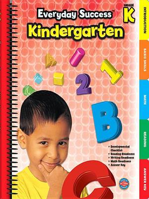 Book cover for Everyday Success Kindergarten, Grade K