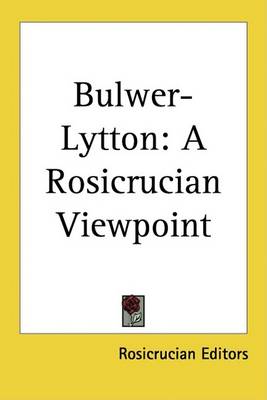 Book cover for Bulwer-Lytton