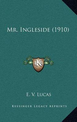 Book cover for Mr. Ingleside (1910)