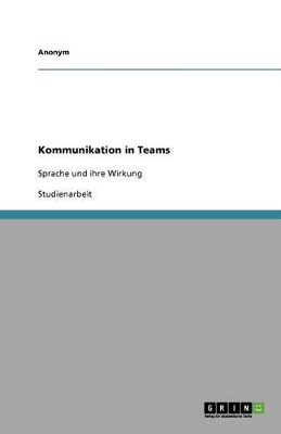 Book cover for Kommunikation in Teams