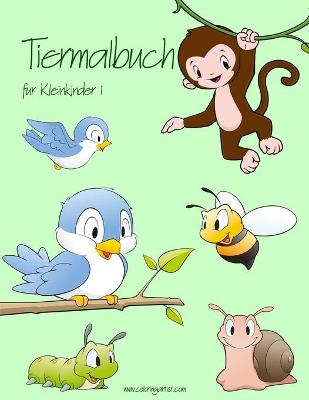 Book cover for Tiermalbuch für Kleinkinder 1