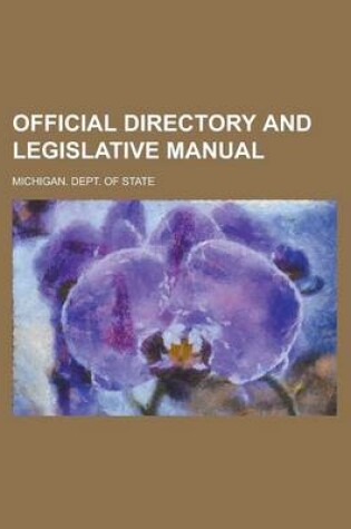 Cover of Official Directory and Legislative Manual