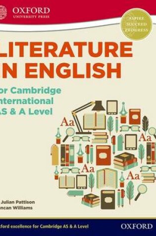 Cover of Literature in English for Cambridge International AS & A Level