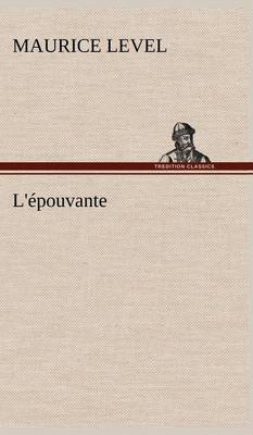 Book cover for L'épouvante