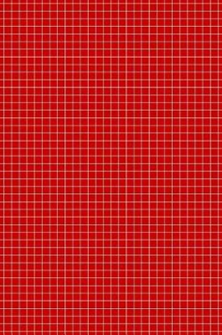 Cover of Graph Paper Notebook - Narrow Rule - 8.5 X 11 - Red 101