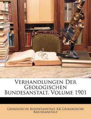 Book cover for Verhandlungen Der Geologischen Bundesanstalt, Volume 1901