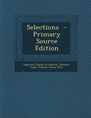 Book cover for Selections - Primary Source Edition