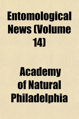 Book cover for Entomological News (Volume 14)