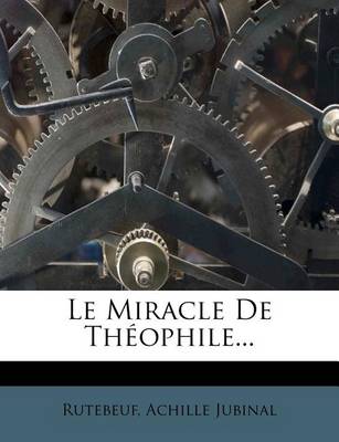 Book cover for Le Miracle de Theophile...