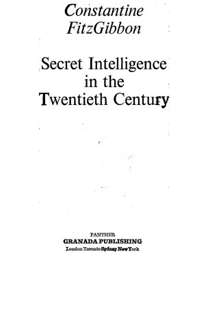 Book cover for Secret Intelligence in the 20th Century