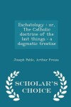 Book cover for Eschatology