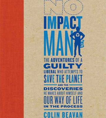 Book cover for No Impact Man